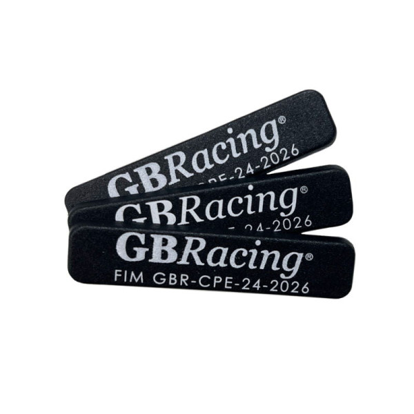 GB RACING Gbracing engine cover - upgraded logo block 2026 - 3 pack